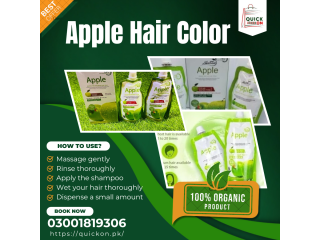 Apple Hair Color – Quick, Herbal & Long-Lasting Hair Dye for Men & Women | 03001819306