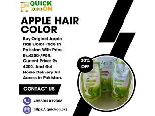 Apple Hair Color – Herbal Hair Dye for Shiny & Vibrant Hair | 03001819306