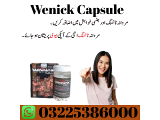 Wenick Capsules in Pakistan - 03225386000
