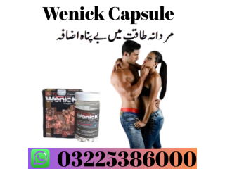 Wenick Capsules in Pakistan - 03225386000